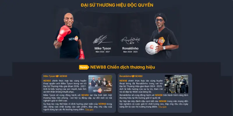 New88 37 Đại Sức Thương Hiệu New88 - Đẳng Cấp Quốc Tế